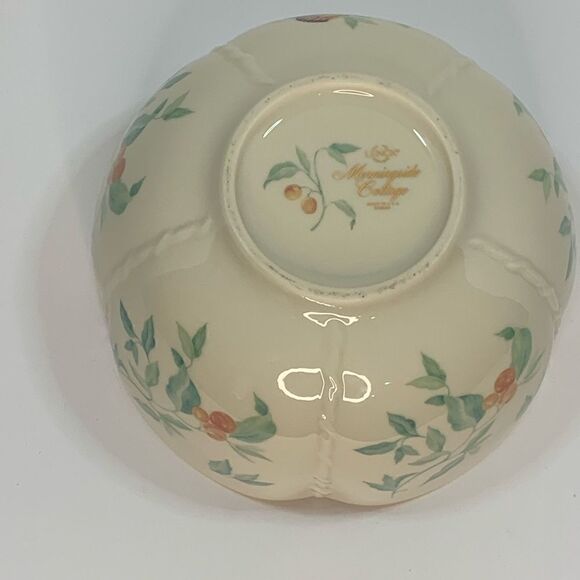 Lenox Morningside Cottage Serving Bowl NIB Cottagecore Gift - Picture 3 of 6